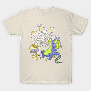 Dragin' by Liz Pavlovic T-Shirt